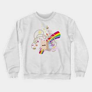 addicted to sweets Crewneck Sweatshirt